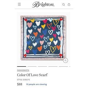 Brighton All You Need Is Love Scarf